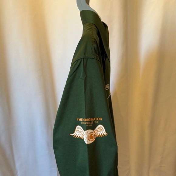 Von Dutch Men's Dark Green Casual Shirt y2k - Picture 6 of 9